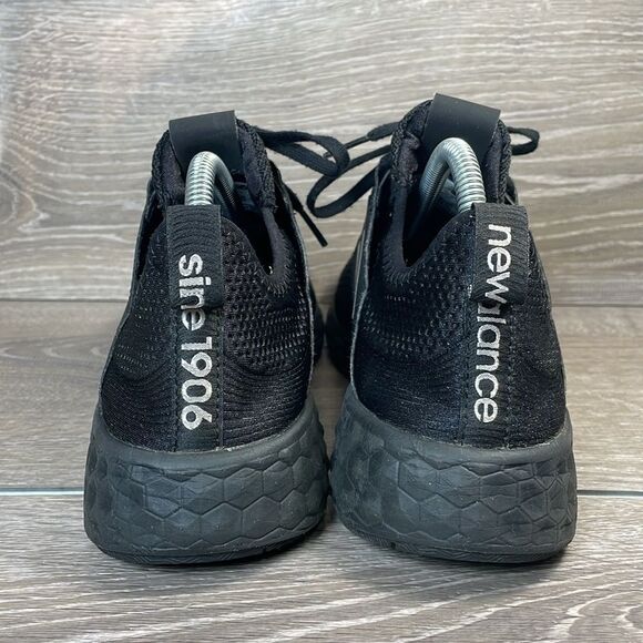 New Balance Fresh Foam Cruz v1 Women’s Sz 8.5 Black Silver Mesh Running Sneaker - Picture 4 of 10